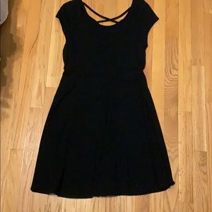 black dress